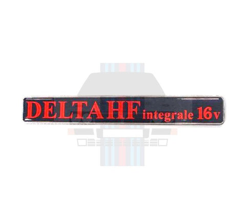 HF integrale 16v Badge Tailgate Boot