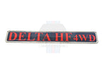 Lancia Delta HF4WD Tailgate Rear Hatch Badge